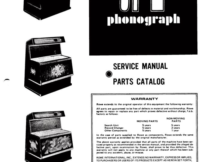 ROWE - TI - 2 - Schematic - Service Manual - User Manual - Parts List - English