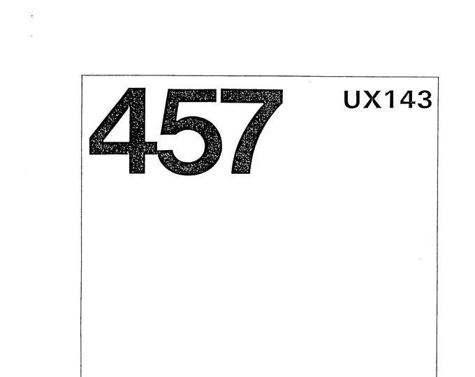 Singer-457UX143-Service-Manual- Repair Manual - English