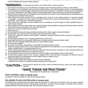 Singer 7285Q PATCHWORK Sewing Machine Instruction (Download Now) - Etsy