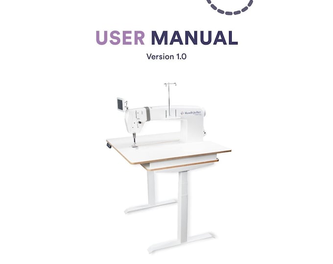Handi Quilter Amara-stationary Sewing Machine Instruction Manual - User Manual - Complete User Guide
