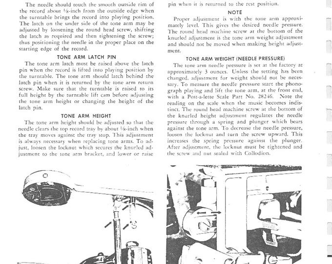 WURLITZER - 1015 - Wiring Diagram 1 and 2  - Operating Instructions - Service Manual - User Manual - Schematic - Parts List