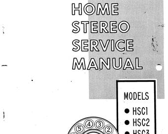 Seeburg HSC1 HSC2 HSC3 AP1 AP2: Service & Operating Manual