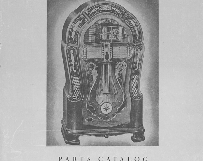 WURLITZER - 1080 - Operating Instructions - Service Manual - User Manual - Schematic - Parts List