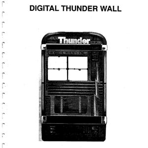 NSM - Digital Thunder Wall - User Manual - Service Manual - Instruction Manual - English
