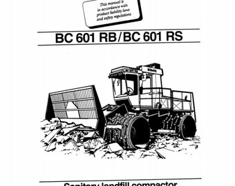 Bomag BC 601 RB - BC 601 Rs - Service Manual - Repair Manual - Workshop Manual - English