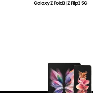 Può includere: Un manuale utente per i telefoni Samsung Galaxy Z Fold3 e Z Flip3 5G. Il manuale presenta immagini dei telefoni con un design a farfalla sullo schermo.