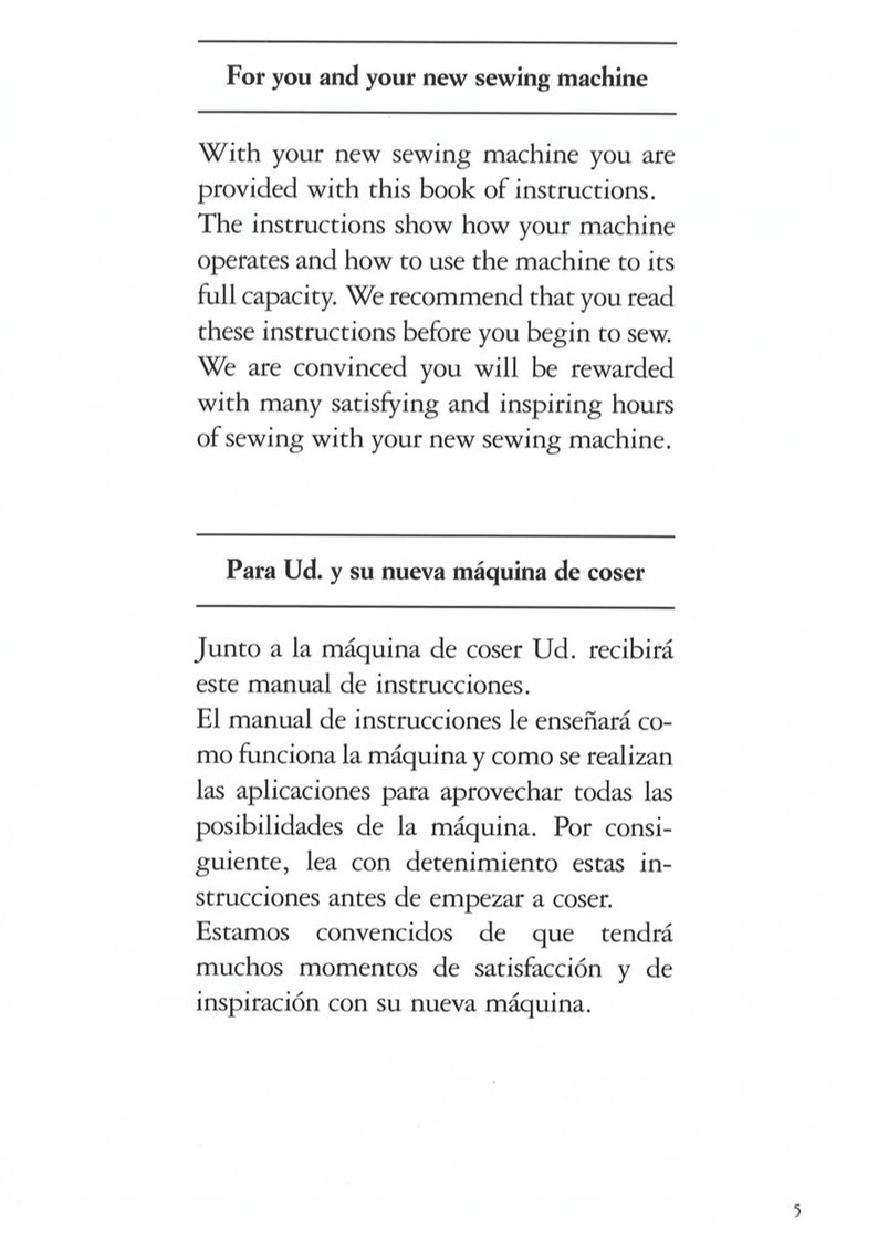 Husqvarna Viking 400-500 Computer User Manual - Instruction Manual ...