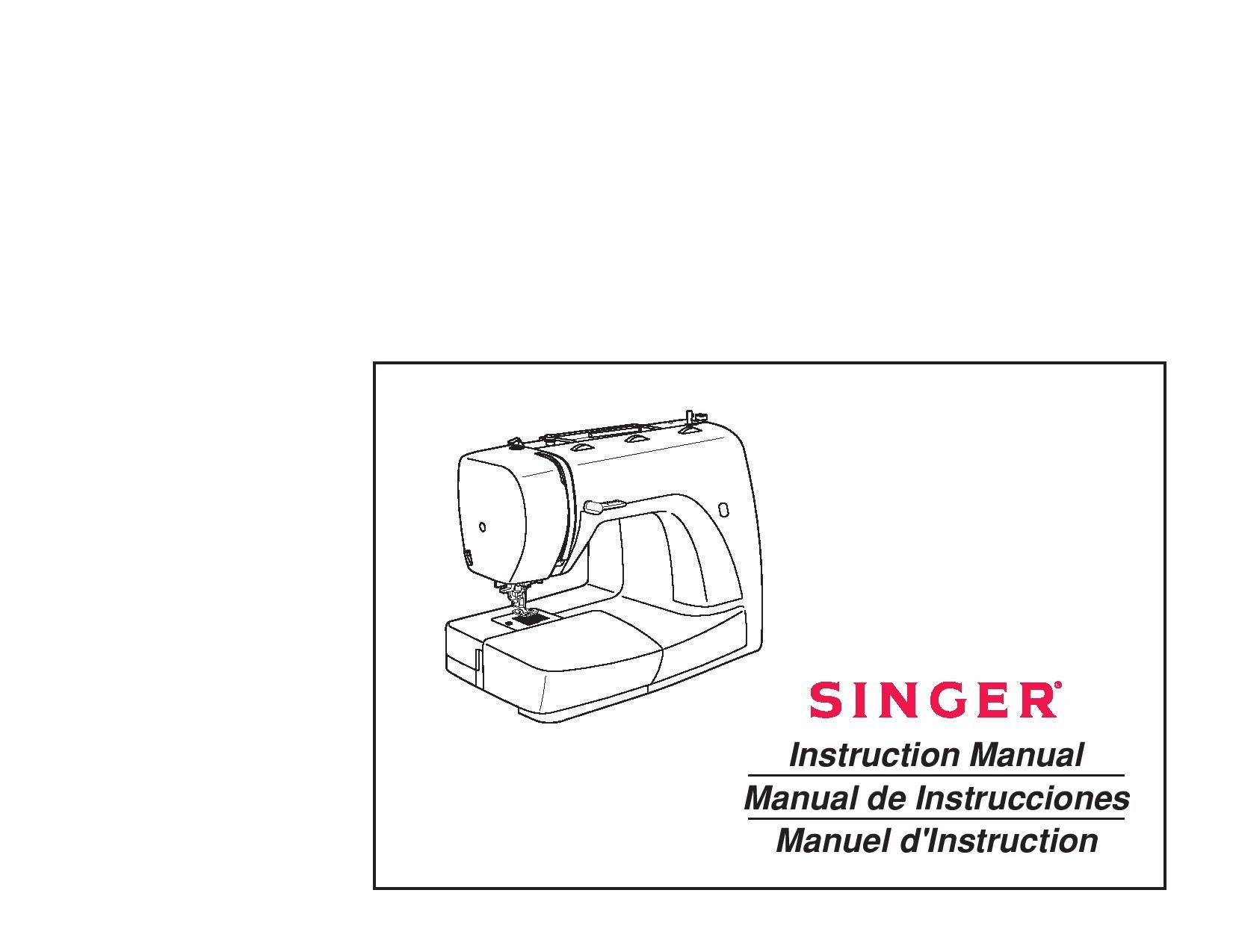 Brother XR9550 Sewing Machine Instruction Manual User Manual