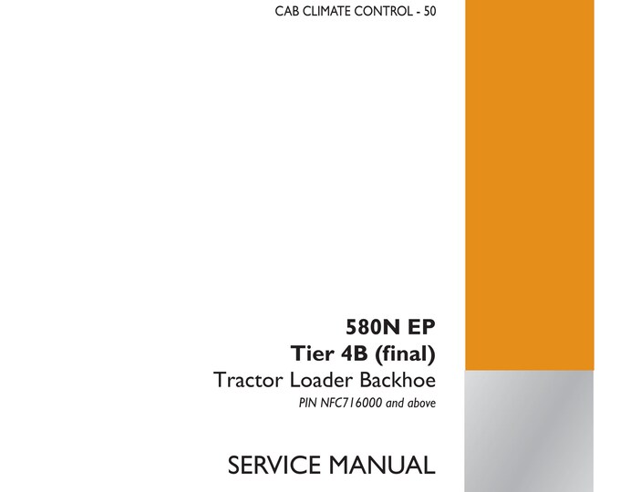 Case 580N EP Tier 4B - Frames and ballasting - Repair Manual- Shop Manual - Workshop Manual - Service Manual   (Pdf Download)
