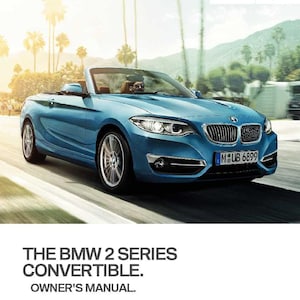 BMW 2er Cabrio F23 2014 Bedienungsanleitung - Englisch