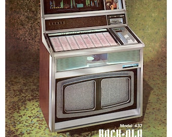 Rock-Ola 437/440 Service Handbuch : Verkabelung, Schemata, Teile