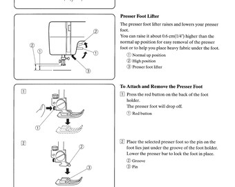Janome 660 Jem Gold ミシン取扱説明書（PDF ダウンロード） - Etsy 日本