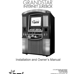 ROWE - AMI - Grandstar - Internet Juke - Service Manual - User Manual - Parts List - English
