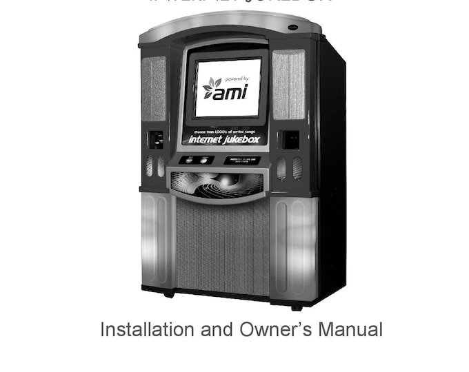 ROWE - AMI - Grandstar - Internet Juke - Service Manual - User Manual - Parts List - English
