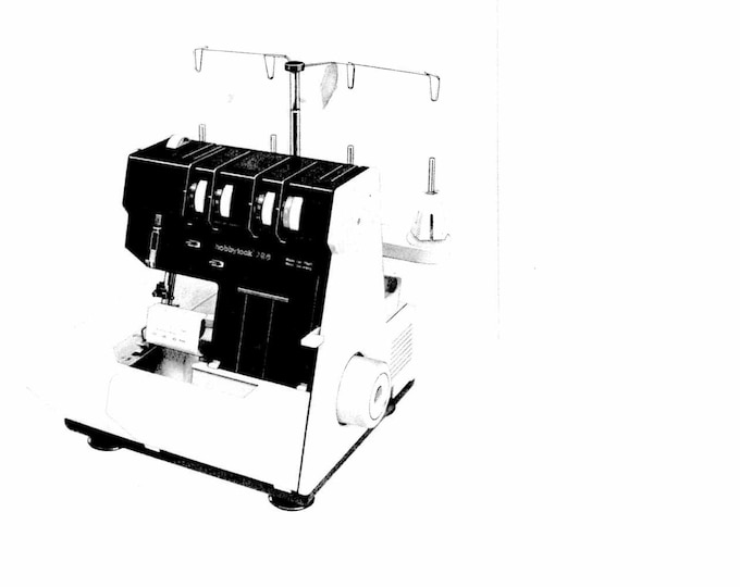 Pfaff Hobbylock 794- 796 Sewing Machine Instruction Manual - User Manual - Complete User Guide - English