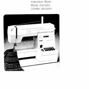 Pfaff Hobbymatic 905 Sewing Machine Instruction Manual - User Manual - Complete User Guide - English