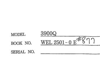 Linkbelt Excavator 3900 Q Quantum Shop Manual (PDF Download)