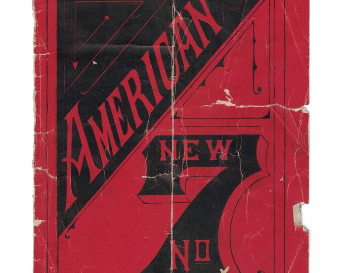 American New Number 7 -Sewing Machine -Service Manual - Instruction Manual -  Wiring Diagram - Schematic - Operation Manual - Parts List