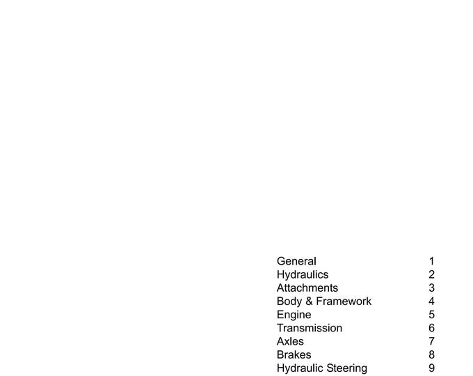 JCB EXCAVATOR LOADER 9803-3250 - Workshop Manual - Service Manual - Parts Manual - Owners Manual