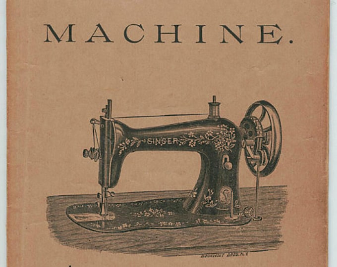 Singer Improved Family- Sewing Machine - Service Manual - Instruction Manual -  Wiring Diagram - Schematic - Operation Manual