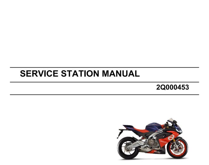 APRILIA Tuono 660 2021 - Service Manual - Parts Manual - Owner manual - Pdf Download