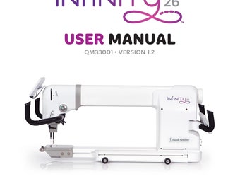 Handi Quilter Infinity 26 Sewing Machine Instruction Manual