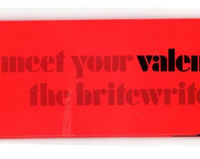 Olivetti Valentine Typwriter Instruction Manual - User Manual - Complete User Guide