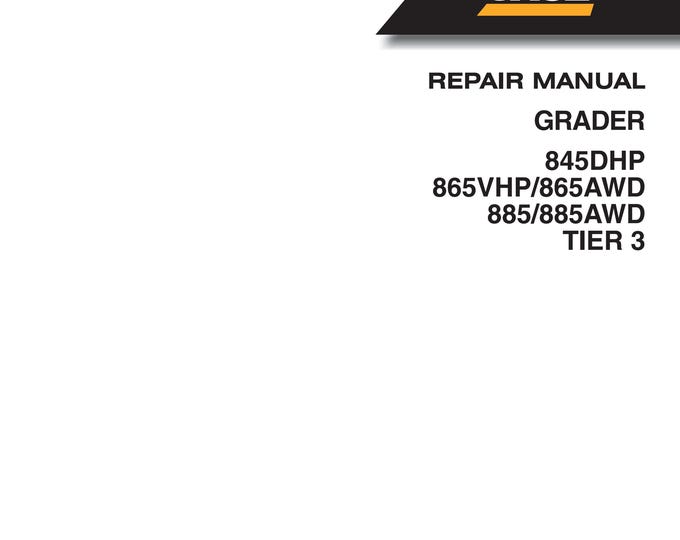 Case 845DHP 865VHP/865AWD 885/885AWD TIER 3 - Repair Manual - Service Manual-Shop Manual (Pdf Download)