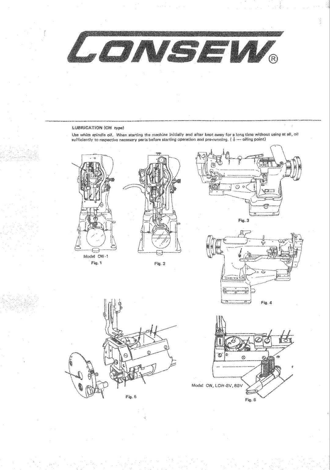 CONSEW 207 Sewing Machine Instruction Manual - English - Etsy