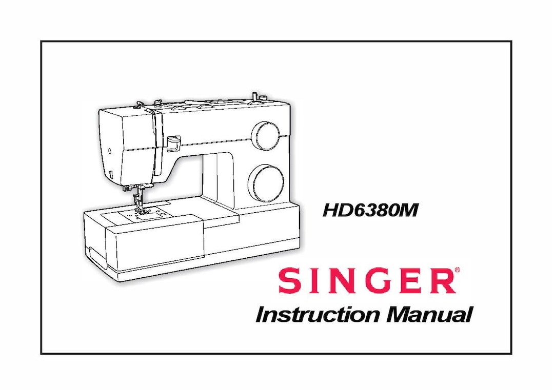 Singer 6785 manual
