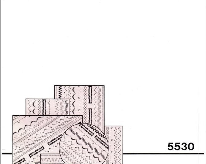 Singer 5530 - 30-10 Sewing Machine Instruction Manual - User Manual - Complete User Guide - English - French - Spanish