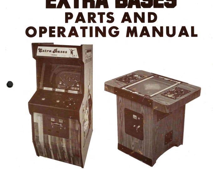 MIDWAY - EXTRA BASES  - Service Manual - Parts Manual - Owner manual -  Pdf Download