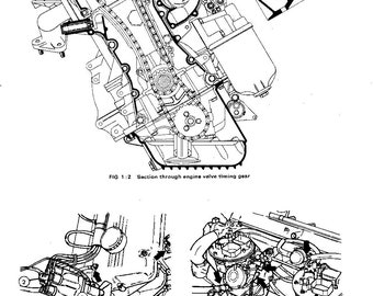 BMW 2500 - 2800 - 3.0 - 3.3 - BAVARIA 1968-1974 サービスマニュアル 