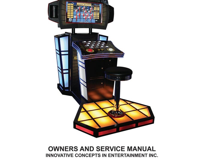 DEAL Or NO DEAL - Deluxe- Service Manual - Parts Manual - Owner manual -  Pdf Download
