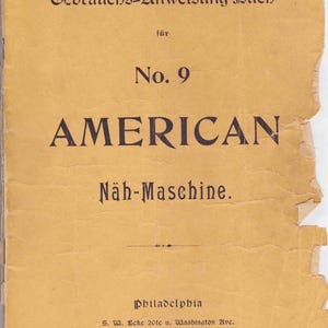 アメリカンナンバー9 - ミシン - サービスマニュアル - 取扱説明書 - 配線図 - 回路図 - 操作マニュアル - 部品リスト