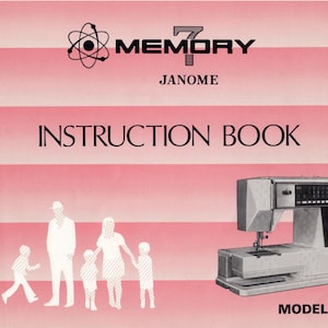Janome 5001 Sewing Machine Instruction Manual - User Manual - Complete User Guide