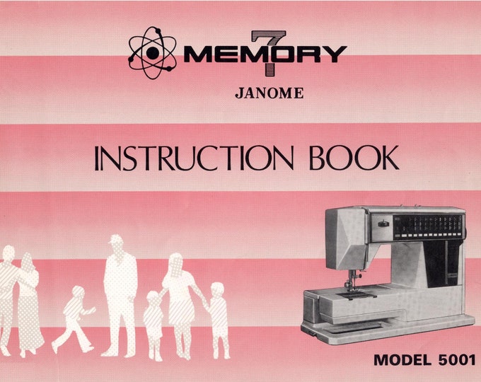Janome 5001 Sewing Machine Instruction Manual - User Manual - Complete User Guide