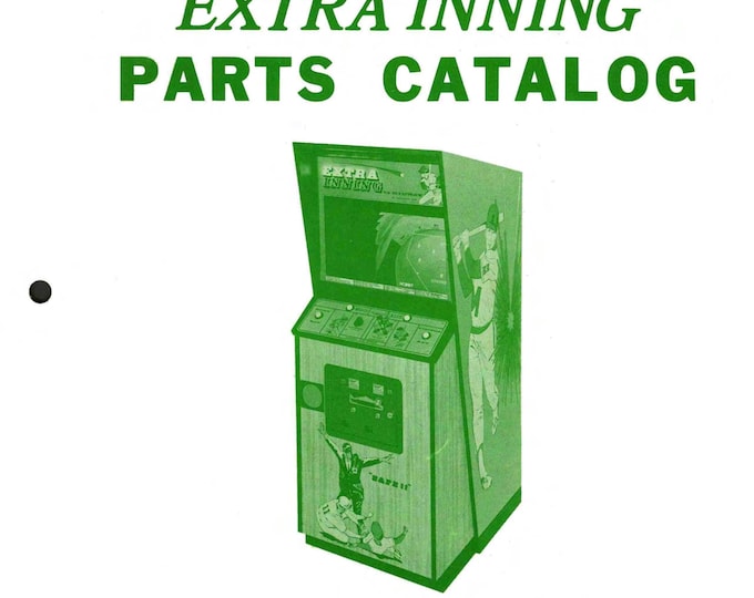 MIDWAY - EXTRA INNING - Service Manual - Parts Manual - Owner manual -  Pdf Download