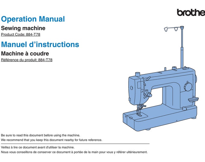 Brother PQ1500SLPRW Sewing Machine Instruction Manual - User Manual - Complete User Guide