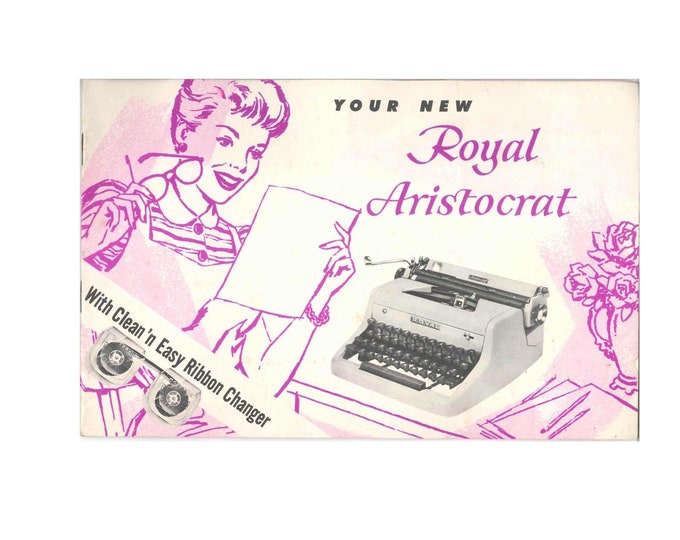 Royal-Aristocrat-1957 Typewriter Instruction Manual - User Manual - Complete User Guide