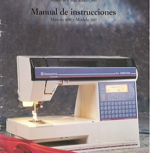 Husqvarna Viking 400-500 Computer User Manual - Instruction Manual -  English