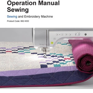 Brother Luminaire XP3 Sewing Machine Instruction Manual - User Manual - Complete User Guide