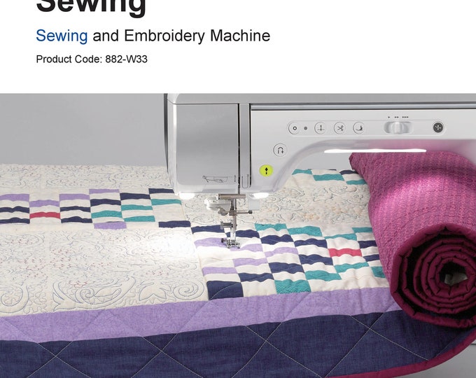 Brother Luminaire XP3 Sewing Machine Instruction Manual - User Manual - Complete User Guide