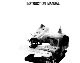 CONSEW 75T Sewing Machine Instruction Manual - English