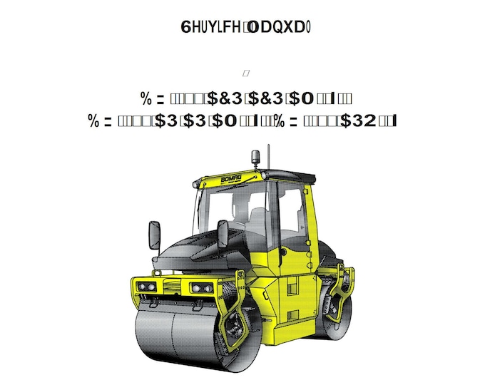 Bomag Combination Roller BW174 APO-4i Service Manual 00840206EN 01.2018 - English  (Pdf Download)