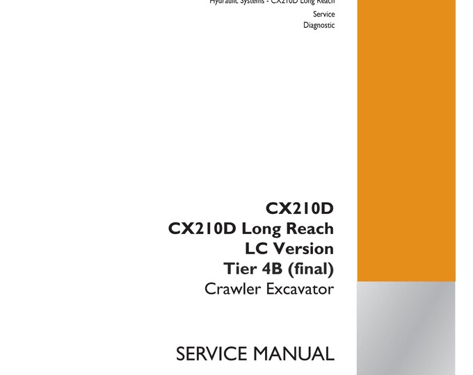 Case CX210D Long Reach LC Version Tier 4B - Engine - 10 Crankshaft and flywheel - 103-Repair Manual-Service Manual(Pdf Download)