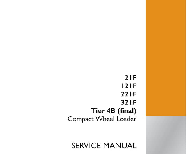 Case 2IF 12IF 22IF 32IF Tier 4B (final) -  Crawler Excavator-  Repair manual- Shop Manual (Pdf Download)