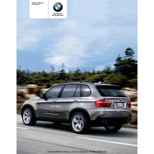 BMW X5 E70 - X6 E71 2007-2013 Owners Manual - English