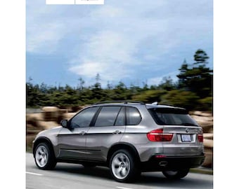 BMW X5 E70 - X6 E71 2007-2013 Owners Manual - English