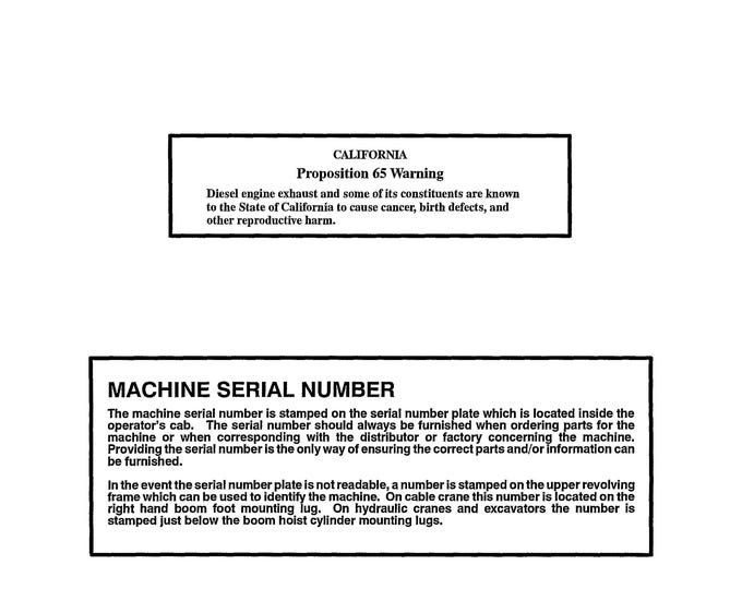 Linkbelt  LS- 4300 C SERIES - Book 755 - Operation Manual  - Part Manuals- Workshop Manual  (PDF Download)
